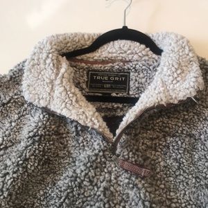 True Grit sweatshirt jacket